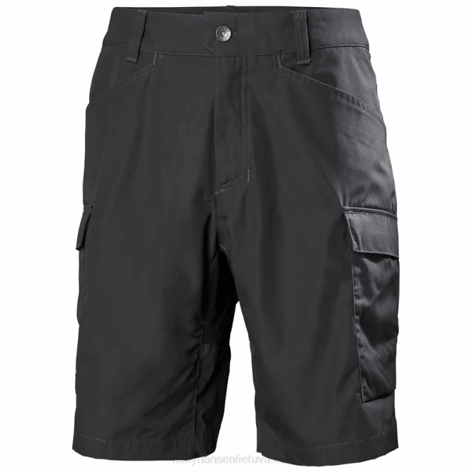 N682692 pantaloncini cargo vandre da uomo Helly-Hansen acciaio profondo