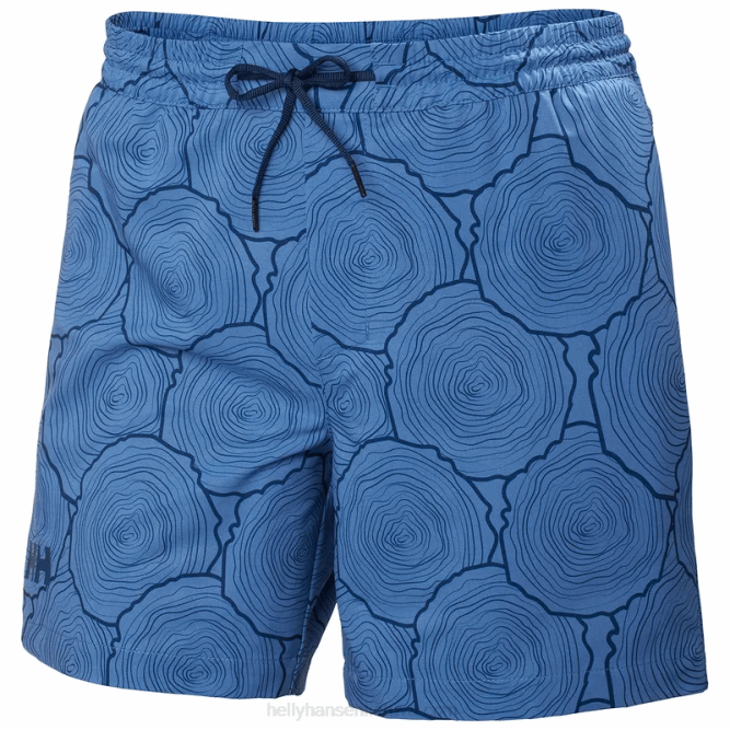 N682713 pantaloncini uomo tofino solen 6" Helly-Hansen abete rosso