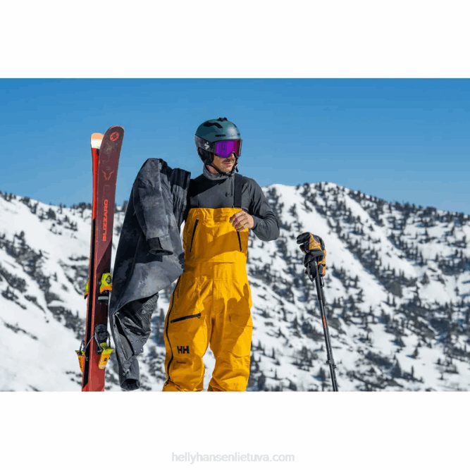 N682602 pantaloni da sci da uomo ridge infinity bib shell Helly-Hansen triplo espr