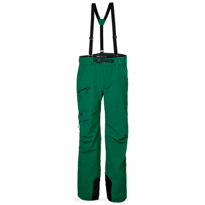 N682605 pantaloni shell da sci backcountry da uomo verglas Helly-Hansen nero