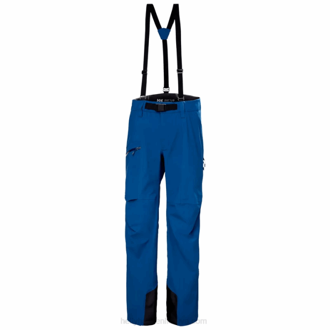 N682606 pantaloni shell da sci backcountry da uomo verglas Helly-Hansen malachite