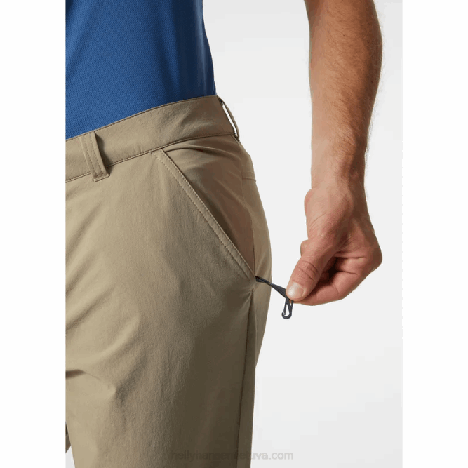 N682608 pantalone brono softshell da uomo Helly-Hansen ebano