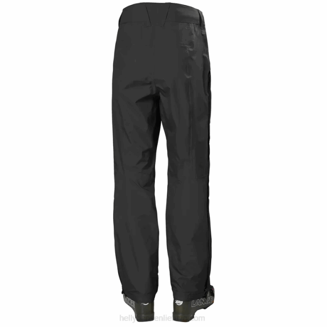 N682614 pantaloni shell da uomo in verglas a 3 strati Helly-Hansen nero