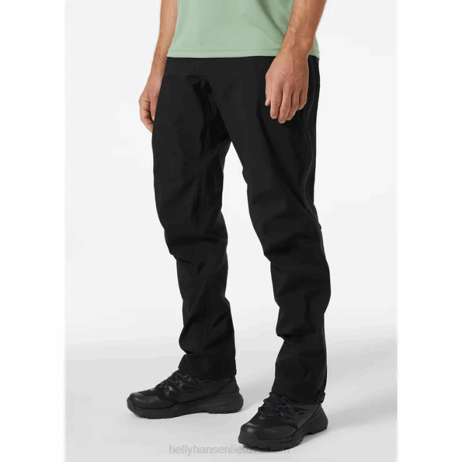 N682629 pantaloni da uomo Odin 1 World Infinity Shell Helly-Hansen ebano