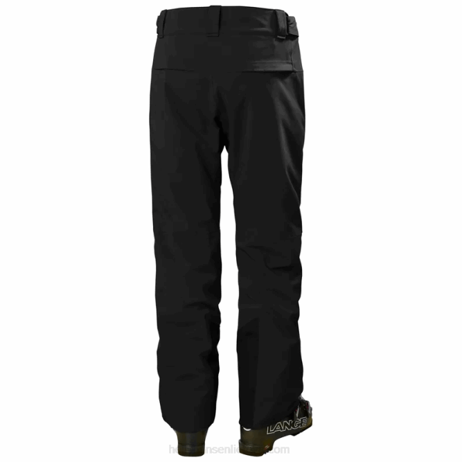 N682756 pantaloni da sci da uomo con isolamento rapido Helly-Hansen rosso