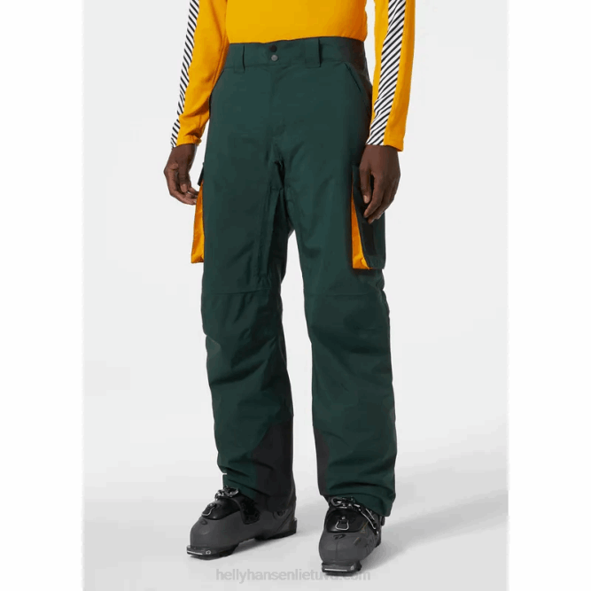N682763 pantaloni da sci da uomo ullr d Helly-Hansen mimetica oceanica