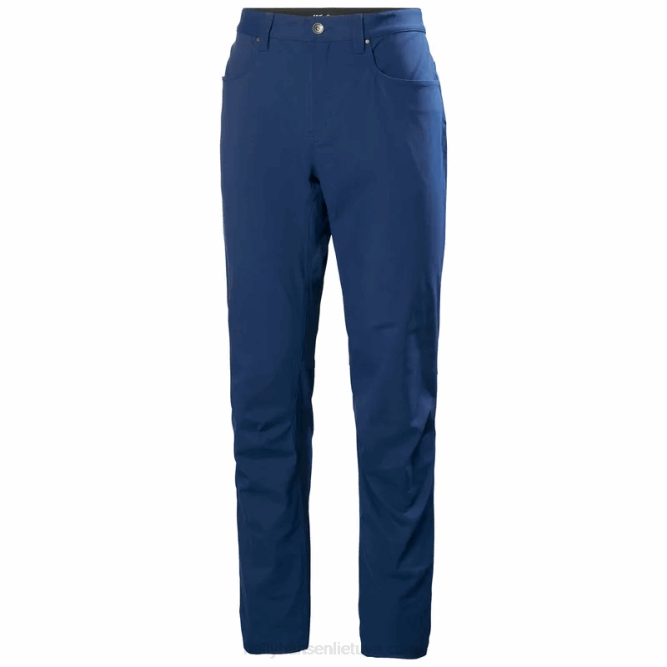 N682631 pantaloni da uomo holmen 5 tasche Helly-Hansen ebano