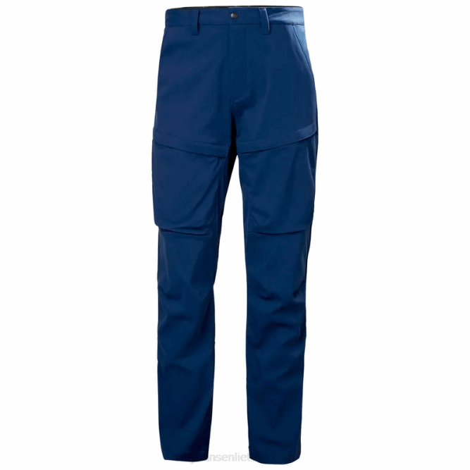 N682634 pantaloni da trekking skar da uomo Helly-Hansen ebano
