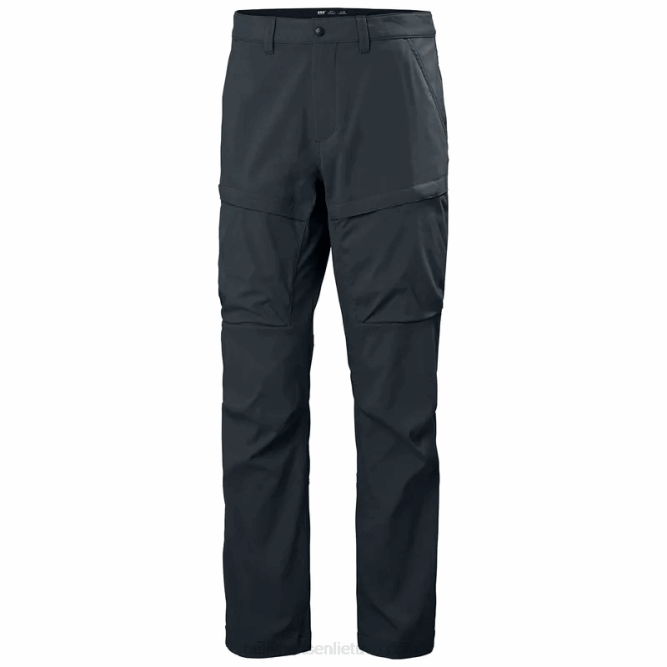 N682635 pantaloni da trekking skar da uomo Helly-Hansen oceano