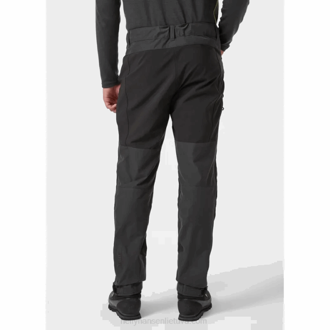 N682643 pantaloni da uomo verglas tur Helly-Hansen verde lav