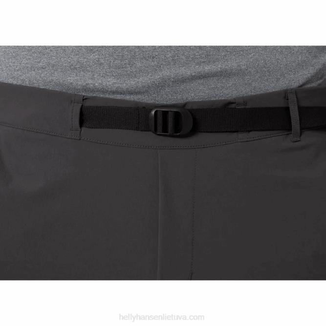 N682653 pantaloni da trekking da uomo campfire 2.0 Helly-Hansen ebano