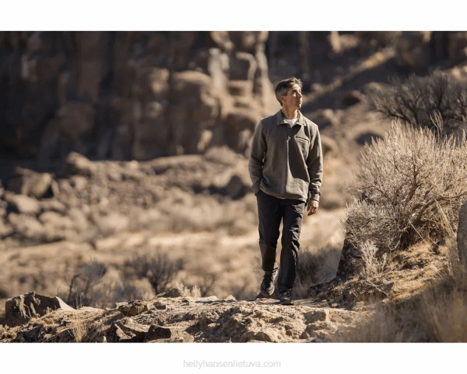 N682653 pantaloni da trekking da uomo campfire 2.0 Helly-Hansen ebano