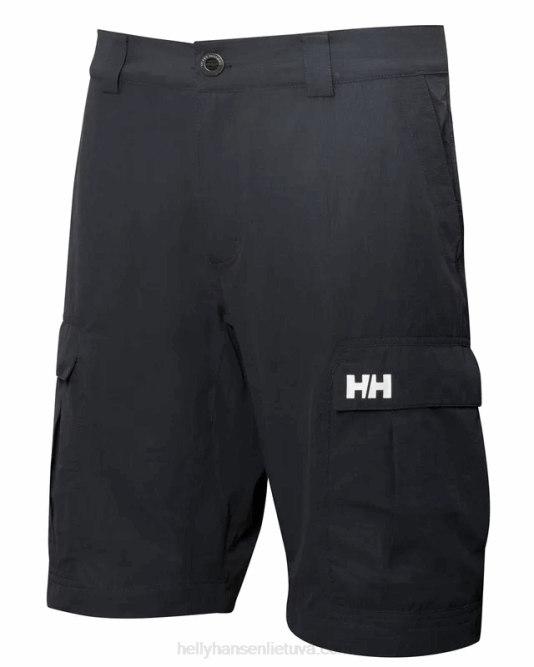 N682553 pantaloncini cargo da uomo hh ad asciugatura rapida 11 Helly-Hansen ebano