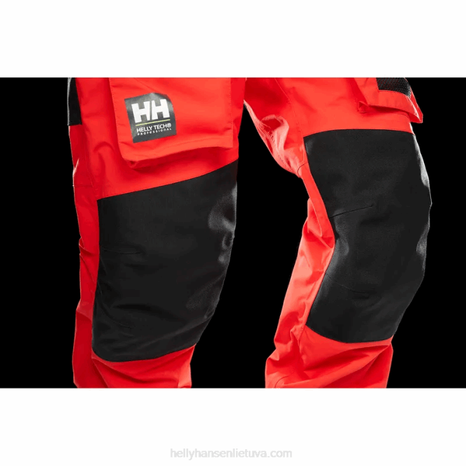 N682556 pantaloni da vela oceanici da uomo aegir Helly-Hansen allarme rosso