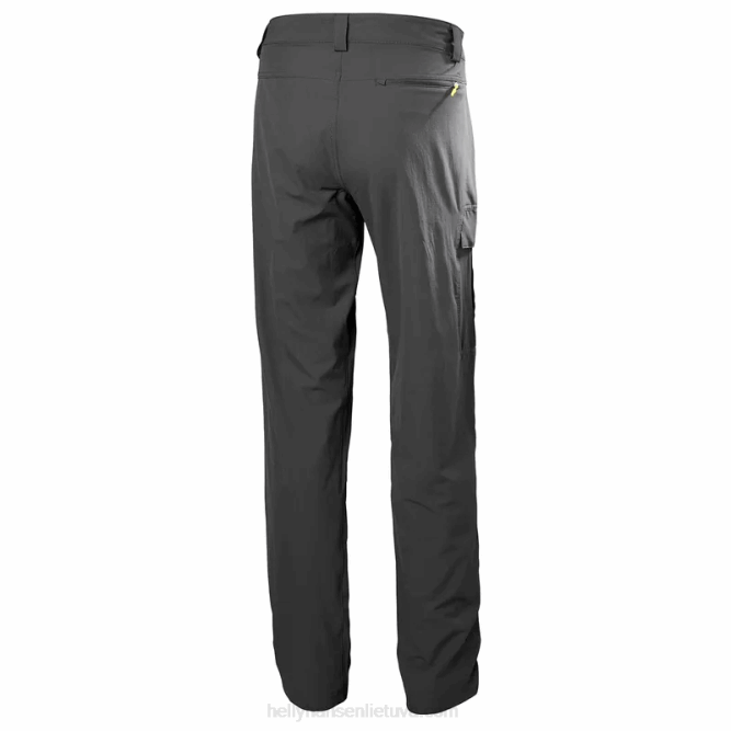 N682559 pantaloni cargo da uomo hh ad asciugatura rapida Helly-Hansen roccia di fondo