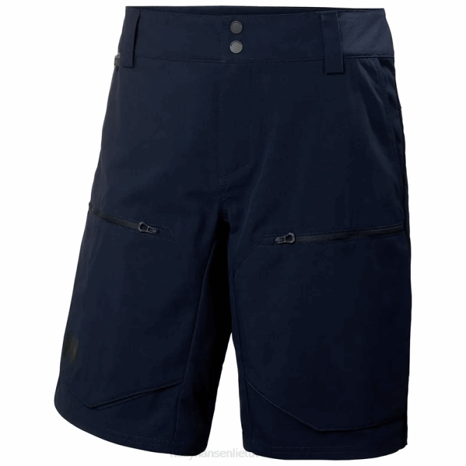 N682567 pantaloncini cargo da uomo crewline 2.0 Helly-Hansen ebano
