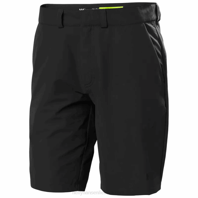 N682570 pantaloncini uomo hh ad asciugatura rapida 10" Helly-Hansen ebano