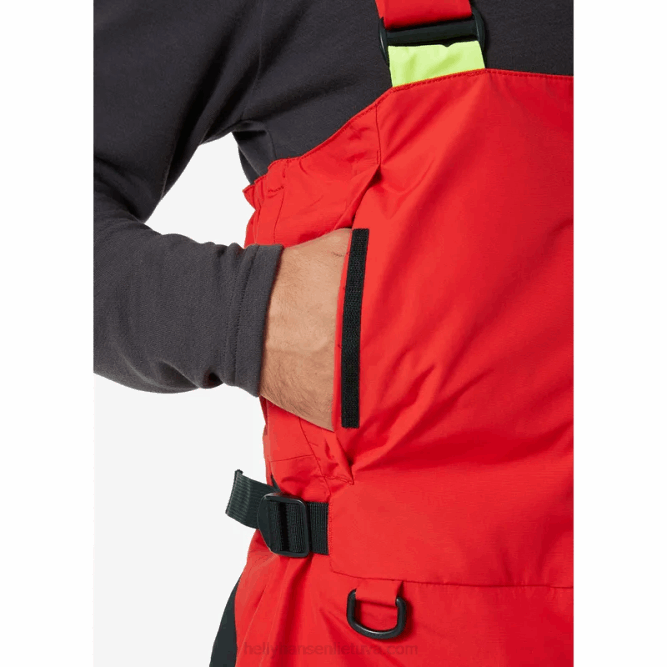 N682581 pettorina da regata aegir da uomo Helly-Hansen ebano